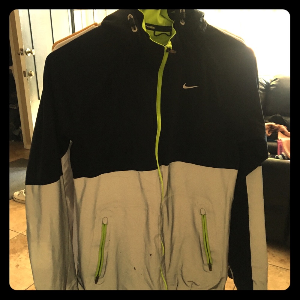 Nike reflective windbreaker